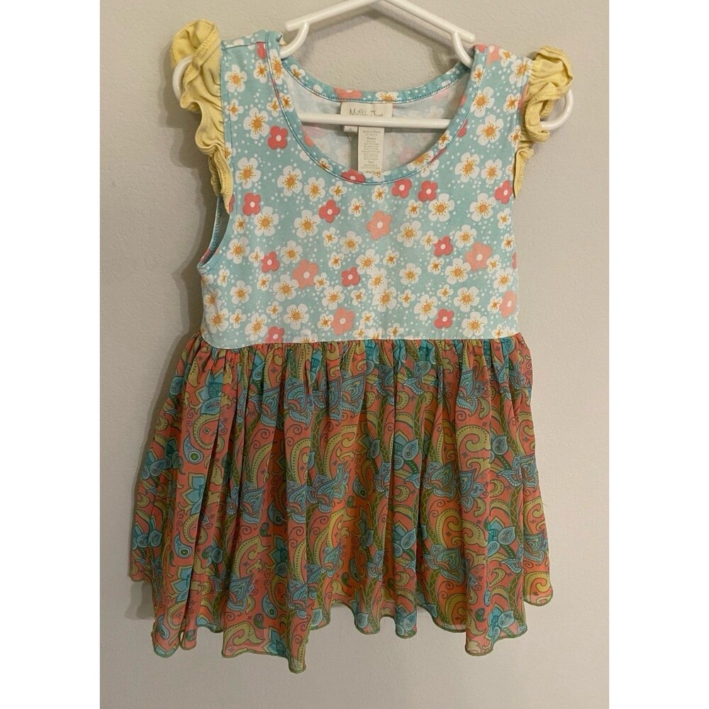 Matilda Jane MJ Homecoming Sara Girl Flutter Top Shirt, Size Youth 6
